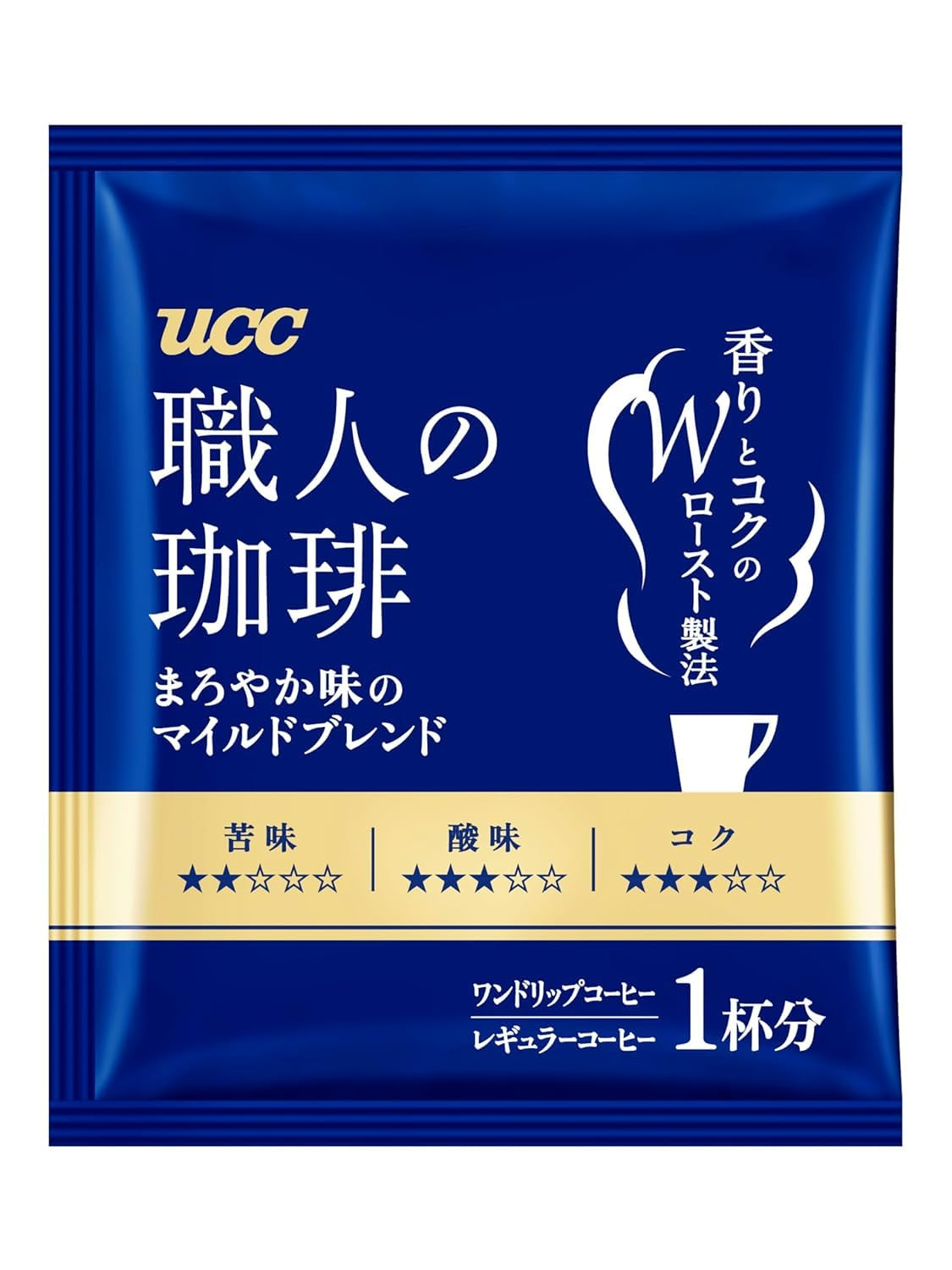 Cafea Japan Craftsman, cafea filtrantă de unică folosință, amestec ușor Brazilia Vietnam, 16 pliculețe.