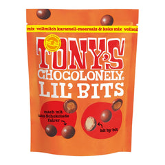 Lil'Bits, mix di biscotti e sale marino caramellato al latte intero, 120 grammi di cioccolatini Naty Shop