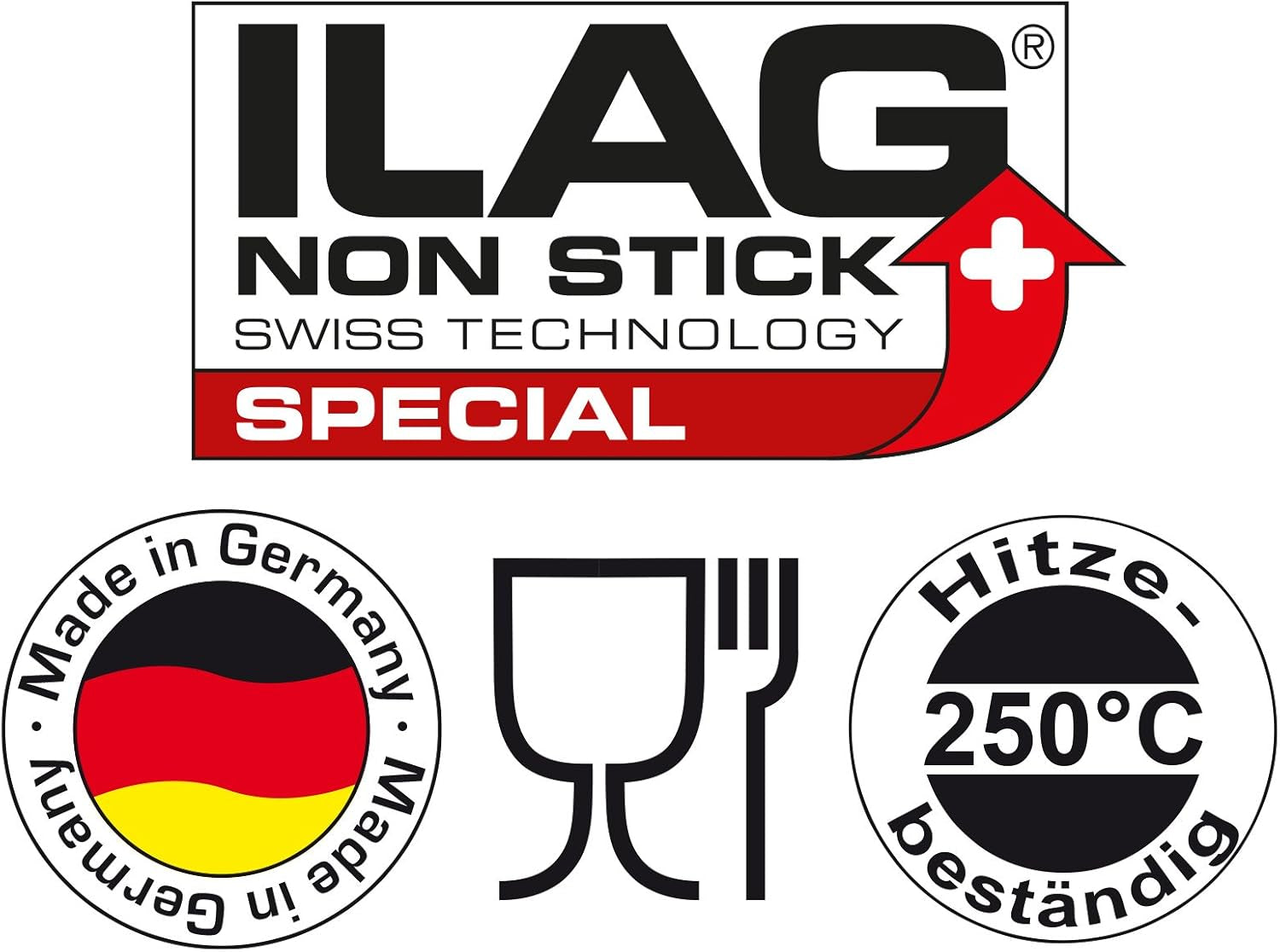 Chg 9942-04 Bratenform Mit Deckel, Antihaftbeschichte, Antracite-Metallico, 37 X 20 X 7 Cm Stampi e teglie da forno Naty Shop