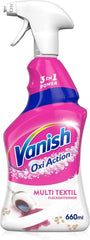 Vanish Oxi Action Multi - Smacchiatore Tessili Spray - 660 ml - Detergente tessile per tappeti e tappezzerie - contro sporco e odore di urina Naty Shop