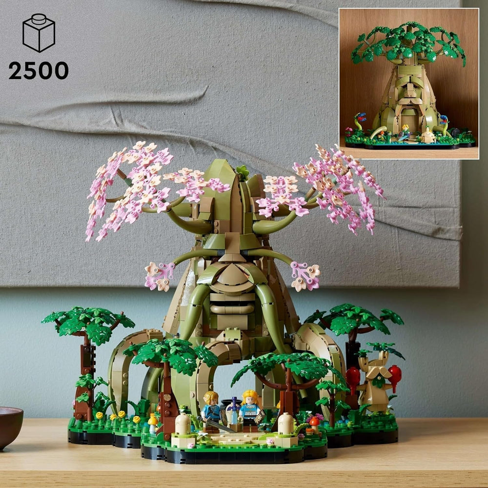 LEGO The Legend of Zelda Deku Tree 2-in-1 - pezzo da collezione con le minifigure della Principessa Zelda e 3 Link - set da costruzione per adulti e idea regalo per gli appassionati di videogiochi - 77092 Set da costruzione Besuche den LEGO-Store