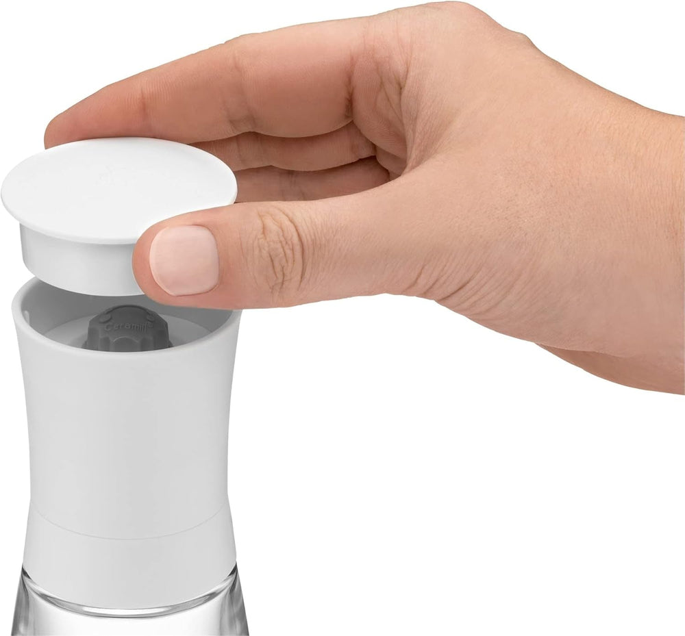 Macina sale o pepe WMF Trend 14 cm, senza riempimento, macinino in ceramica, plastica, vetro, bianco Macinini e Affettatrici Naty Shop