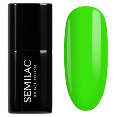 Smalto UV Semilac Hybrid 447 Loco Lime 7ml Collezione Neonz