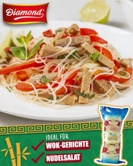 Tagliatelle di vetro DIAMOND, tagliatelle di vetro lunghe, naturalmente vegane e senza glutine - 1 x 1 kg
