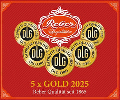 Rebel, Duet Mozart Kugeln, confezione da 2, palline di Mozart al cioccolato fondente ripiene di pistacchio e marzapane, mandorle e torrone alle nocciole, 40g (2 palline di Mozart)