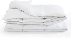 Trapunta 200X200 Cm Trapunta estiva Trapunta bianca lavabile in microfibra Oekotex 100 Trapunte e trapunte Naty Shop