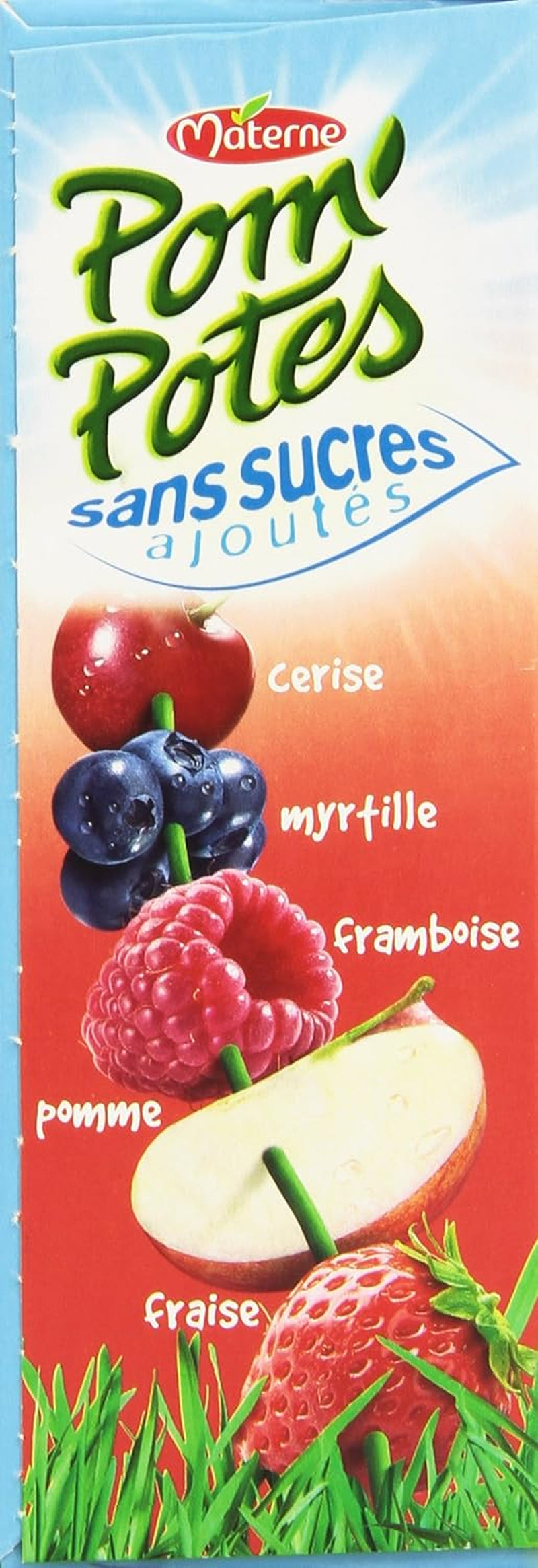 Pom'Potes 5 Fruits Rouges