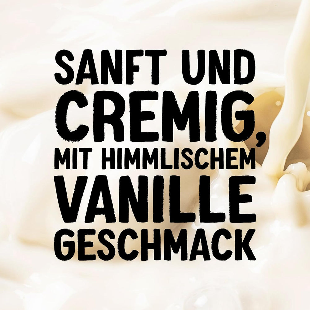 Alpro Barista Vanille – Zum Aufschäumen – Von Natur aus laktosefrei – Reich an Ballaststoffen, Calcium und Vitaminen – 8 x 750 ml – Haltbar