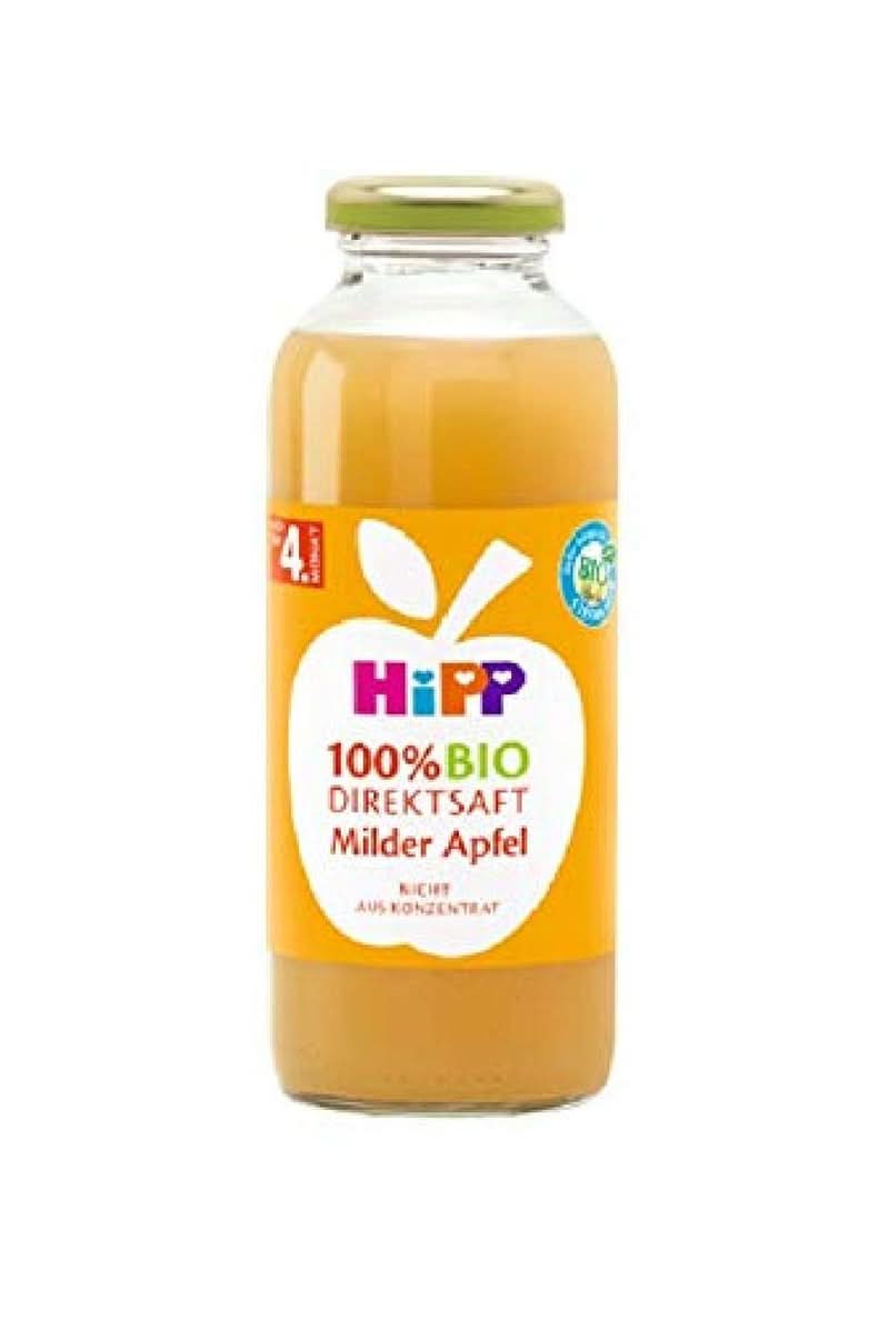 Succhi Hipp 100% biologici, multifrutta con carota, confezione da 6 (6 x 330 ml) Naty Shop 6 x 330 ml Mele