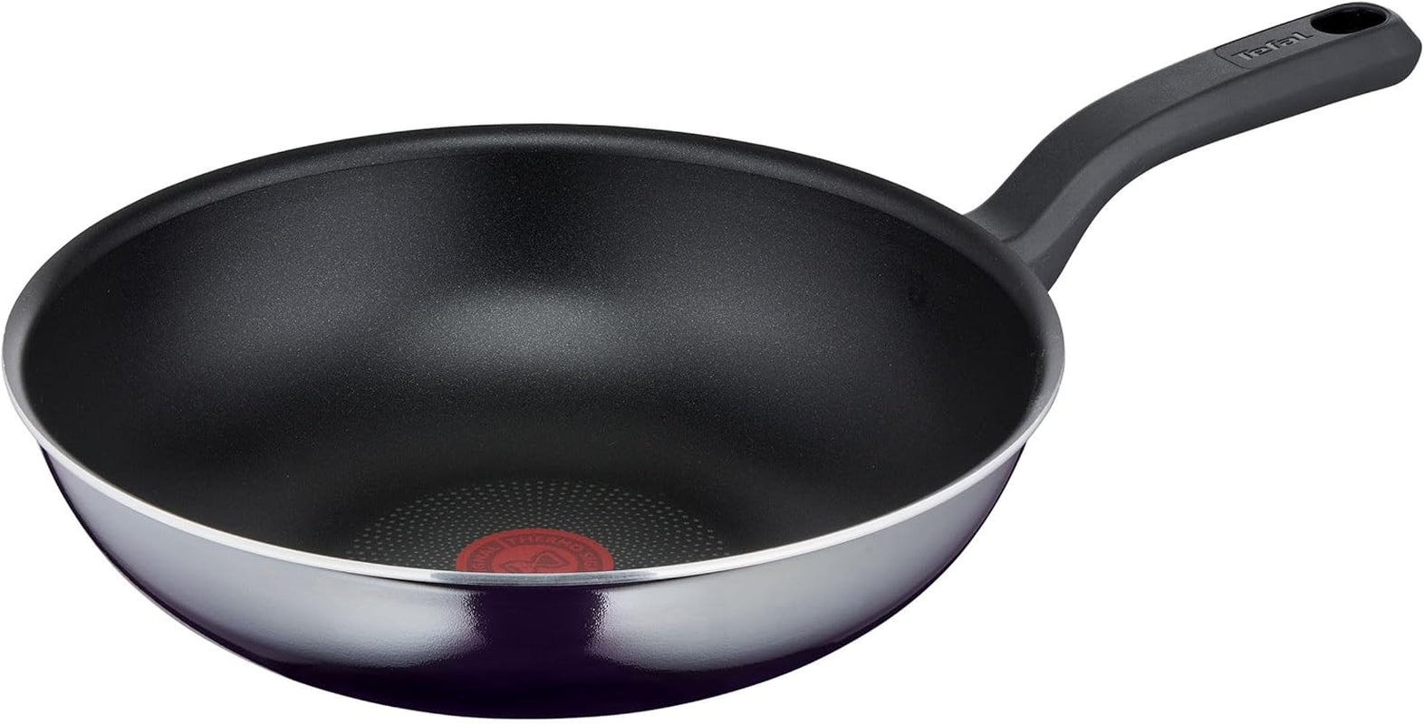 Tefal D52606 Resist, rivestimento antiaderente titanio Pentole e Padelle Naty Shop 28 Cm/Wok