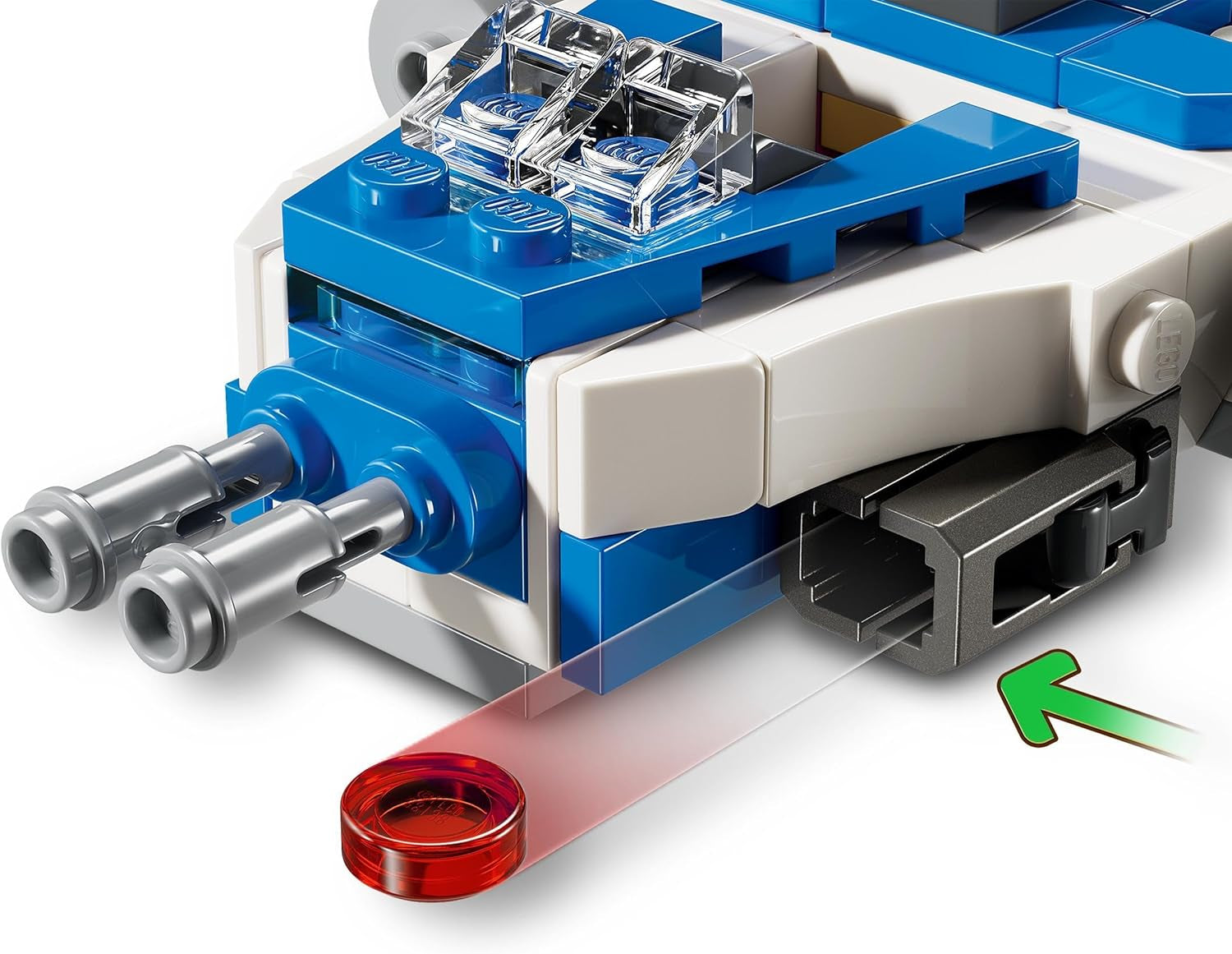 LEGO Star Wars Capitano Rex Y-Wing Microfighter Mattoncini da costruzione Astronave da collezione Idea regalo per ragazzi e ragazze dai 6 anni in su 75391 Set da costruzione Besuche den LEGO-Store