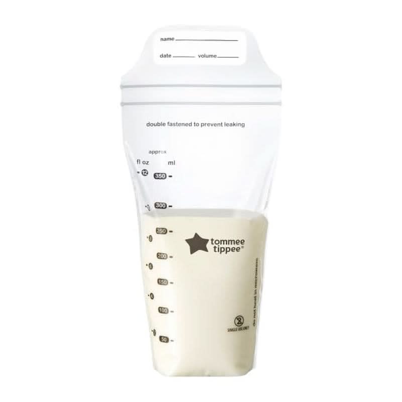 Tommee Tippee Closer to Nature Sacchetti per la conservazione del latte materno, presterilizzati, 350 ml Accessori Alimentazione e Allattamento Bebe Naty Shop