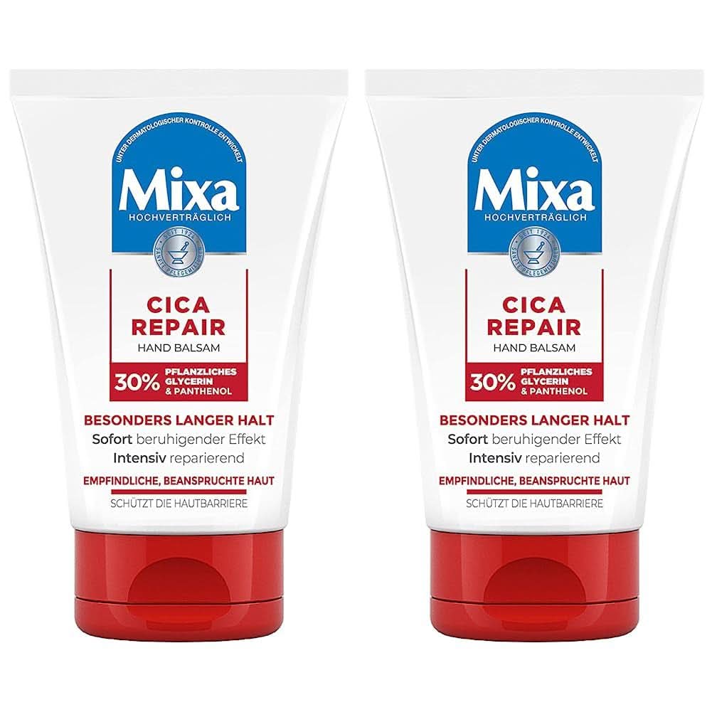 Mixa Urea Cica Body Lotion, Loțiune de corp calmantă și protectoare, 250 ml Cosmetice si Infrumusetare Naty Shop 50 ml (set 2 bucati) Crema de maini