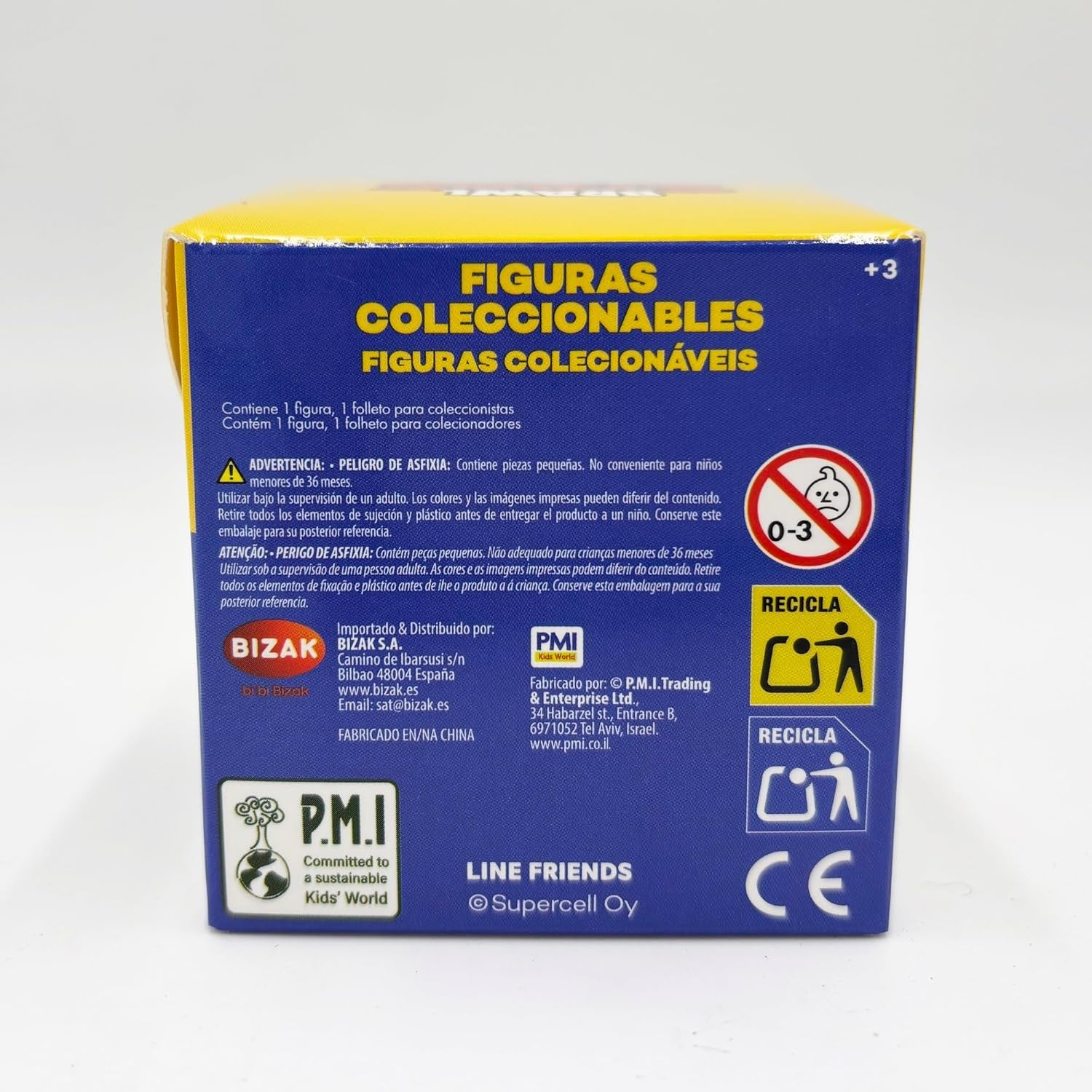 Bizak Brawl Stars 64112017-1 Figura 1 pezzo 4 cm Figura in scatola a sorpresa Gioco di combattimento multigiocatore Età 3+ Action Figure Naty Shop