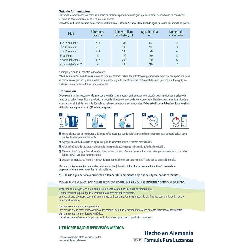 Hipp cibo speciale cibo speciale antireflusso Negozio Naty per mamma e bambino