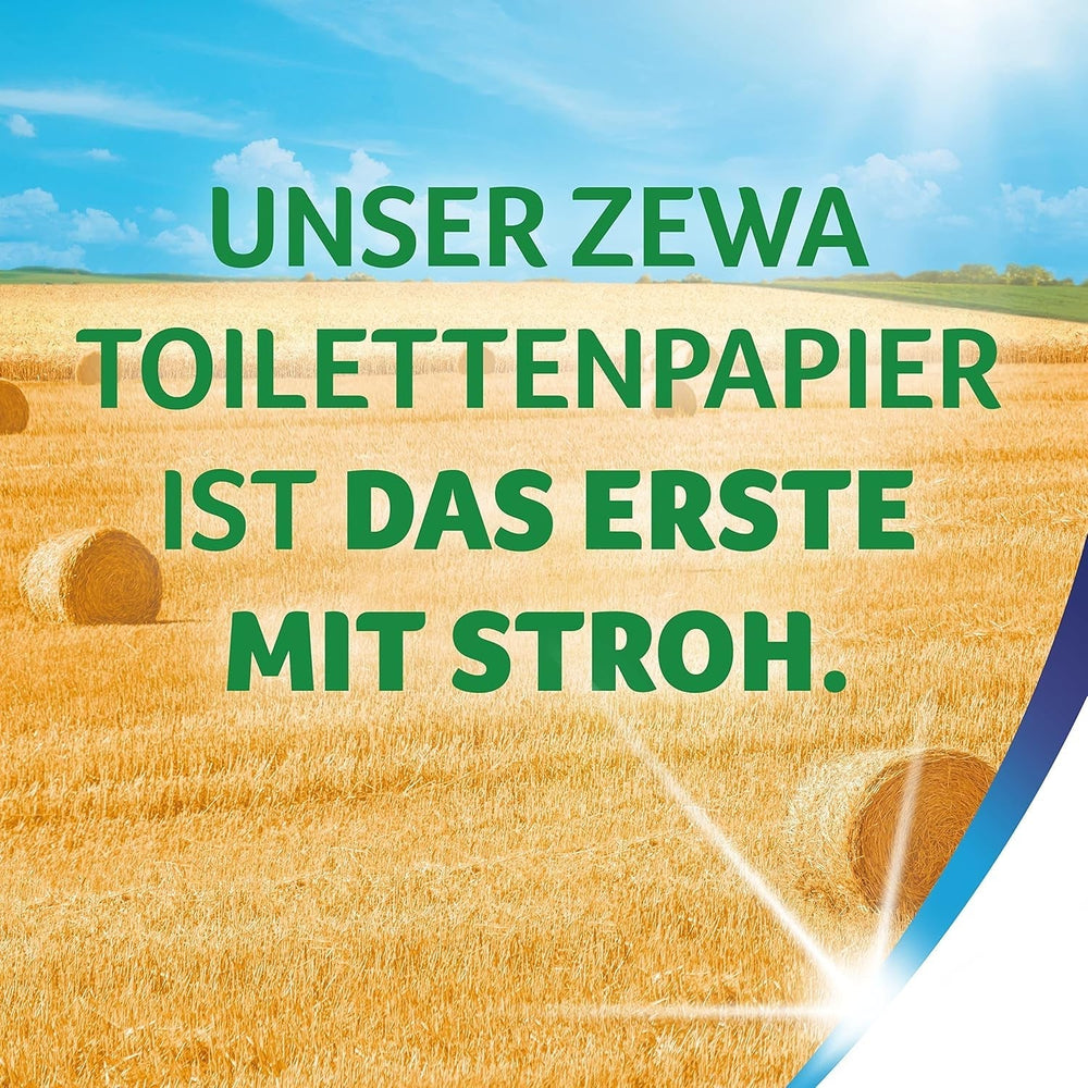 Zewa Proven - 48 role - Prima hârtie igienică cu conținut de paie - 3 straturi