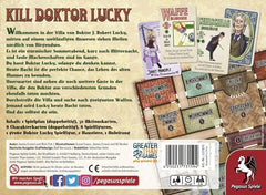 Pegasus Spiele 51797G Kill Doctor Lucky, bianco