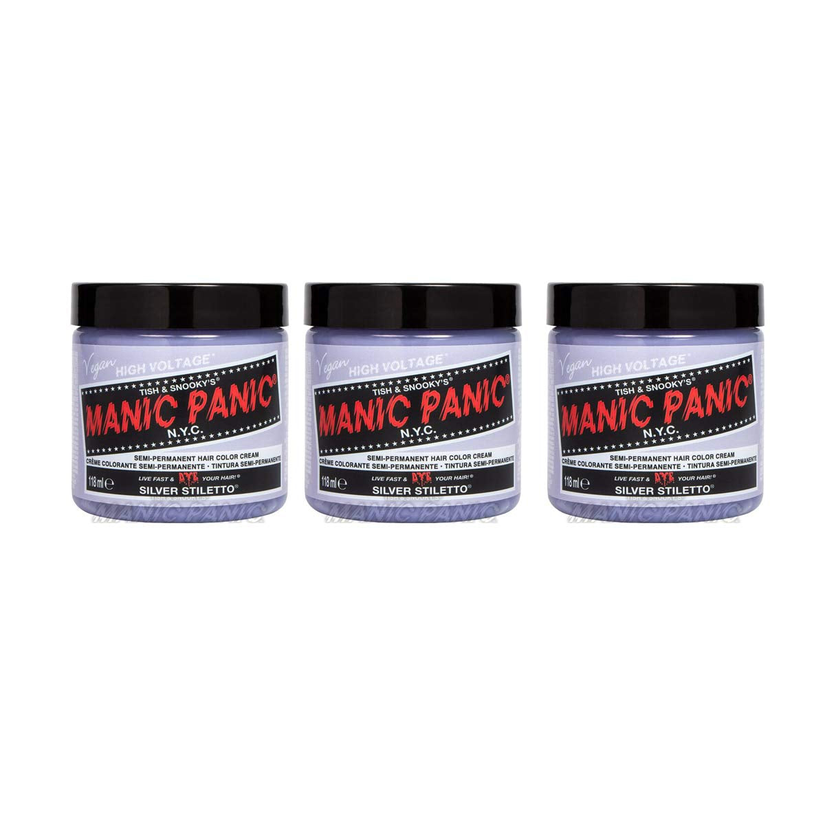 Manic Panic Electric Lizard Classic Cream, vegan, fără cruzime, vopsea de păr verde semipermanentă 118ml