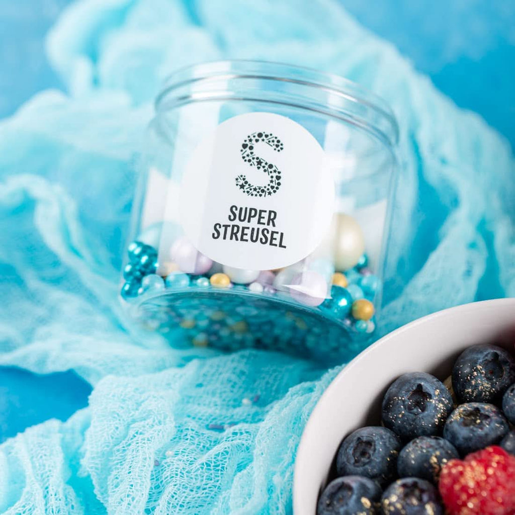 Super Streusel Sea Bubbles, perle și bile de zahăr, 190 grame Naty Shop