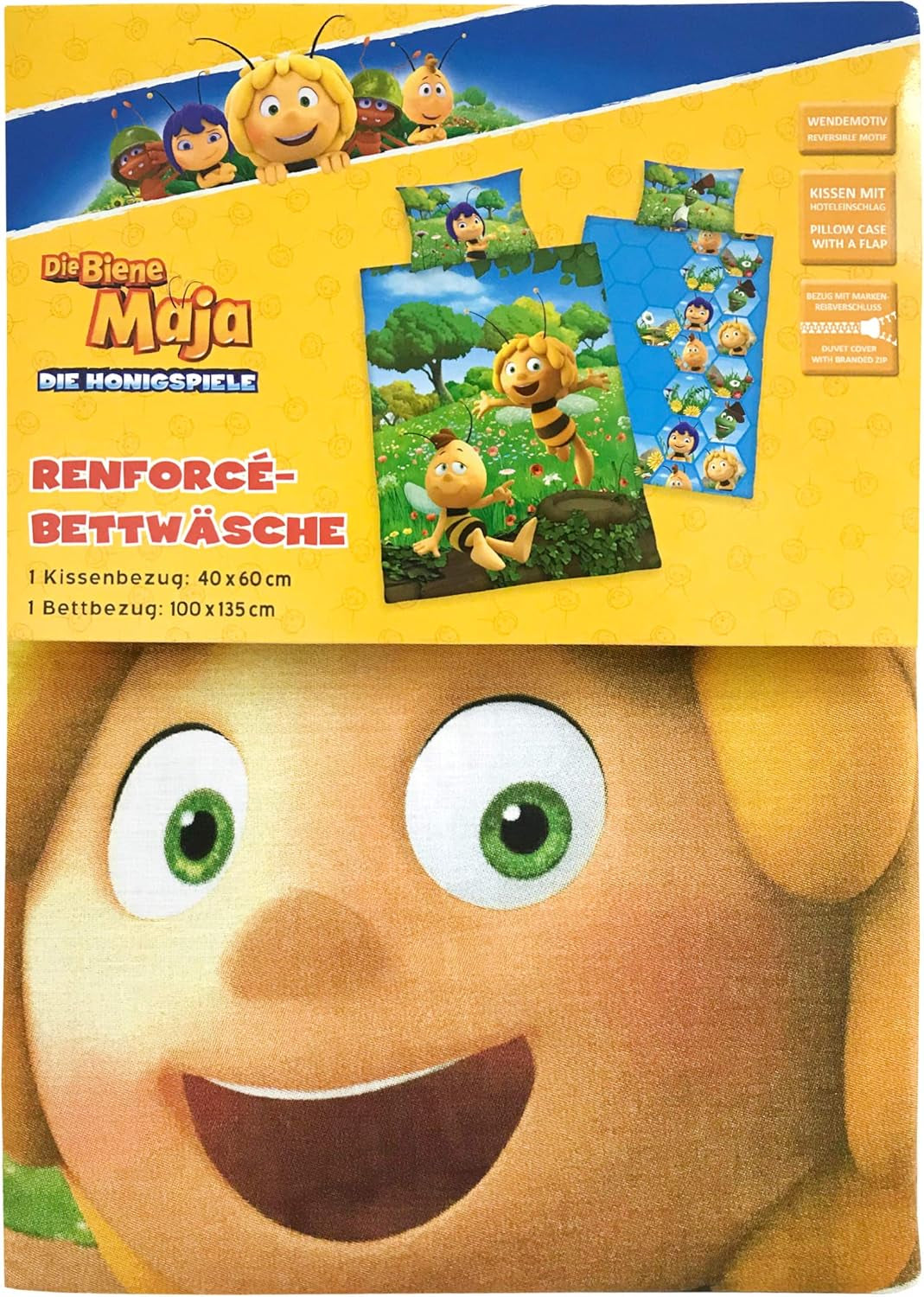 Biancheria letto per bambini, Albinuta Maya, cotone/rinforzata Biancheria letto - bambini Naty Shop