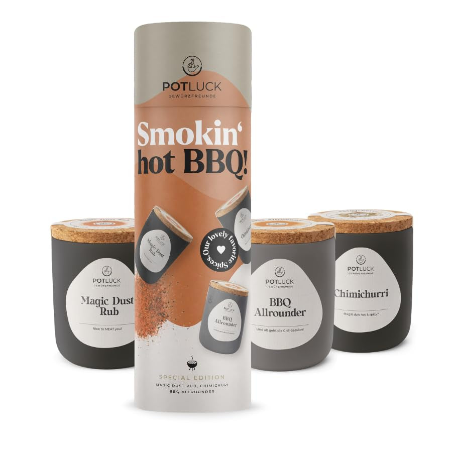 Potluck | Feta Gewürz | Gewürzmischung im Keramiktopf | 50g| Con sostanze inalatorie naturali