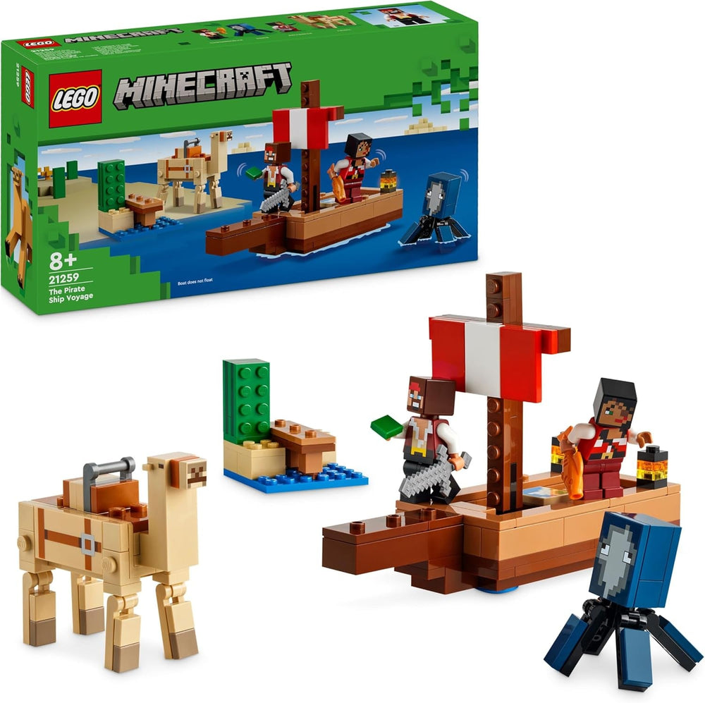LEGO Minecraft Das Pilzkuh-Haus - Gaming Spielzeug mit Steve Figur, Mobs, einem Arbeitstisch und Einer Farm - Interaktives Spielset - Gaming Geschenk für Mädchen und Jungen ab 8 Jahren 21270