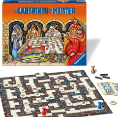 Ravensburger 22474 Maze Masters - La versione master del folle labirinto per 2-4 giocatori dai 9 anni in su