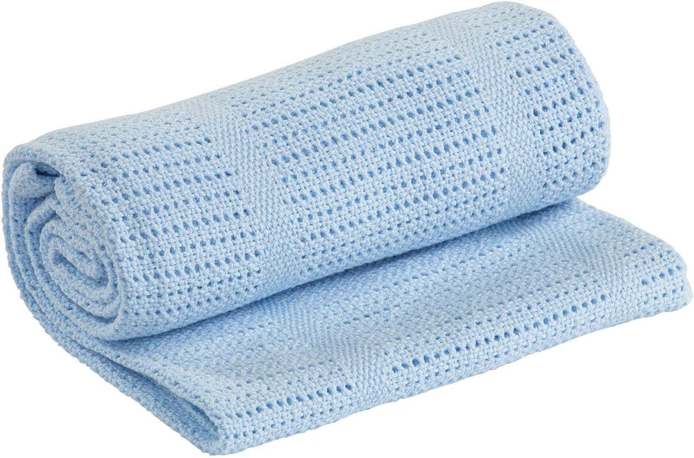 Biancheria da letto per famiglie Coperta cellulare rosa per letto matrimoniale, cotone, copriletto grande reversibile, leggera, termica, morbida, coperta cellulare tradizionale, trapunte e trapunte 230 x 230 cm Naty Shop Letto matrimoniale blu (230X230 cm)