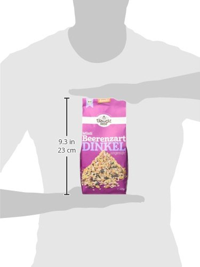 Muesli Hof al gusto di frutti di bosco, non zuccherato, 425 g