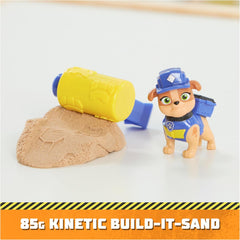 Rubble & Crew - Set di action figure Rubble & Mix, 2 giocattoli da costruzione e sabbia da costruzione cinetica da 85G, giocattolo adatto per bambini dai 3 anni in su Action Figure Naty Shop