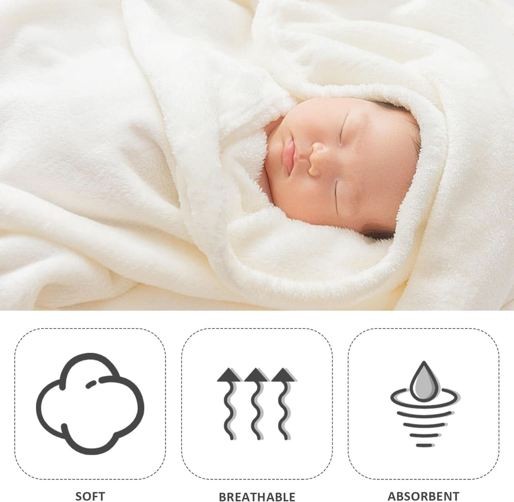 Asciugamano per neonati con cappuccio, morbido e assorbente Mamma e Bambino Naty Shop