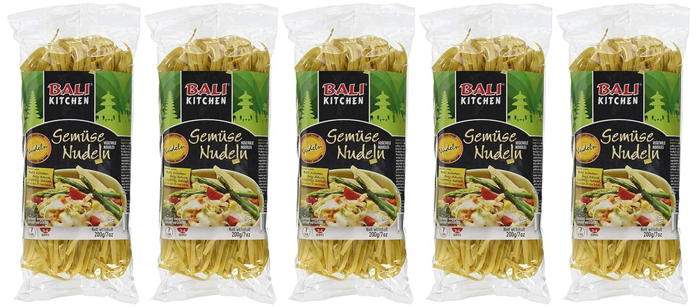 Tăiței cu legume, pachet de 5 (5 x 200 g)