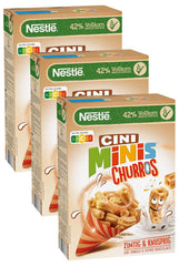 Confezione da 3 cereali per la colazione Churros con il 42% di cereali integrali (1x360 g)