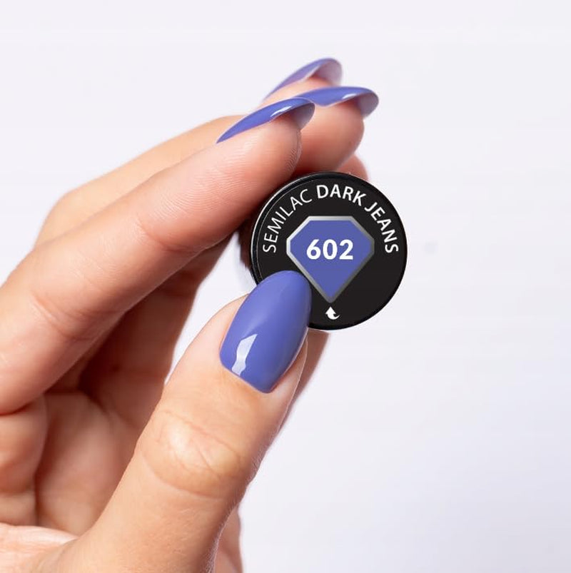 Smalto UV Semilac 602 Dark Jeans 7 ml