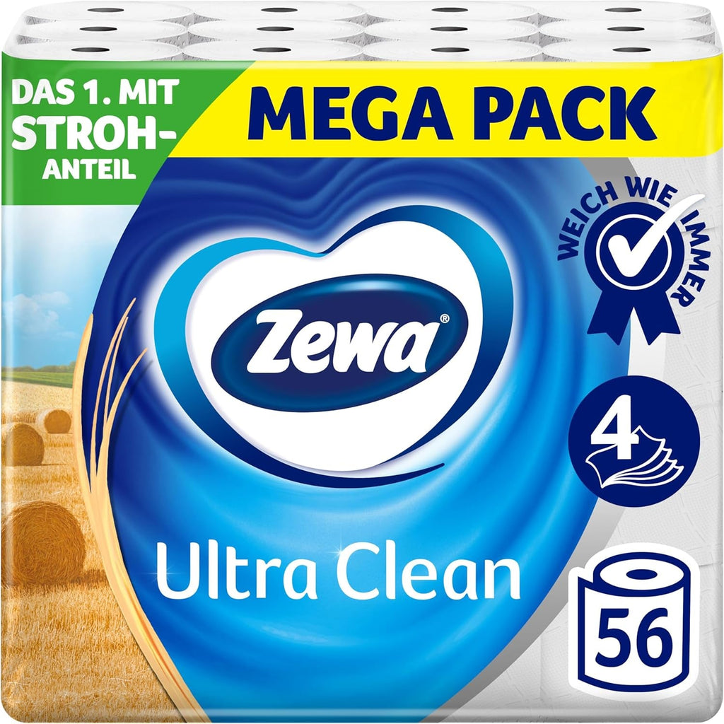 Zewa Ultra Senses hârtie igienică 56 bucăți, 7X 8 role