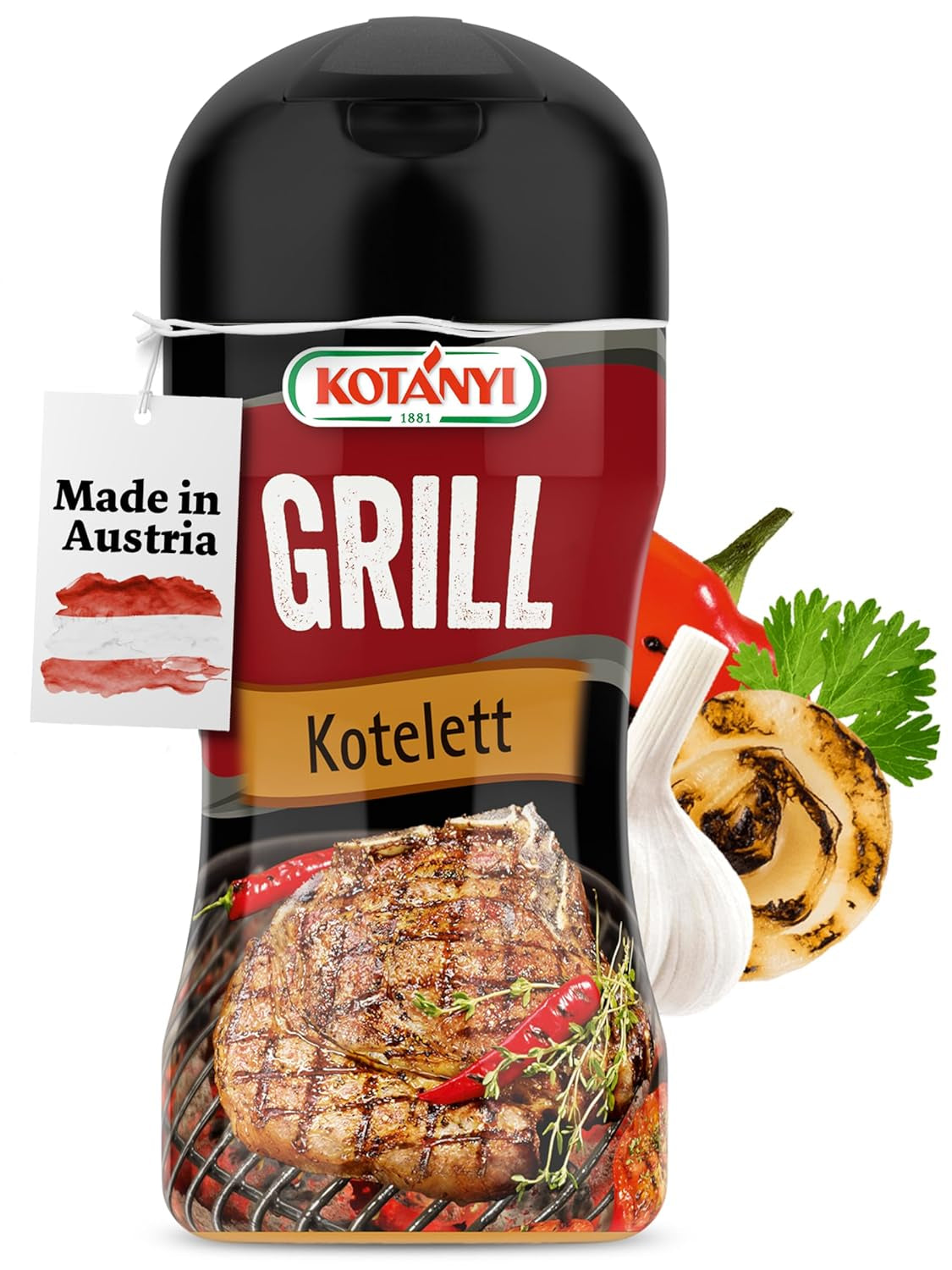 KOTÁNYI Grill Fisch Grillgewürz 80g - Gewürz für Fisch & Meeresfrüchte - Marinade für jede Fischart - Gewürzmischung zum Grillen - [Jetzt für die nächste Grillfeier bestellen!]