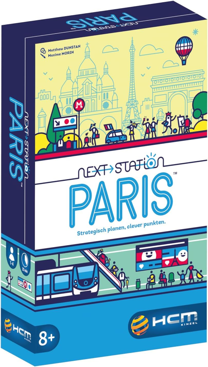 HCM Kinzel - Prossima stazione di Tokyo | Continuazione del gioco nominato | Flip & Write - Nuove linee della metropolitana per il turismo di Tokyo | Abilità e Strategia | tedesco | 55214