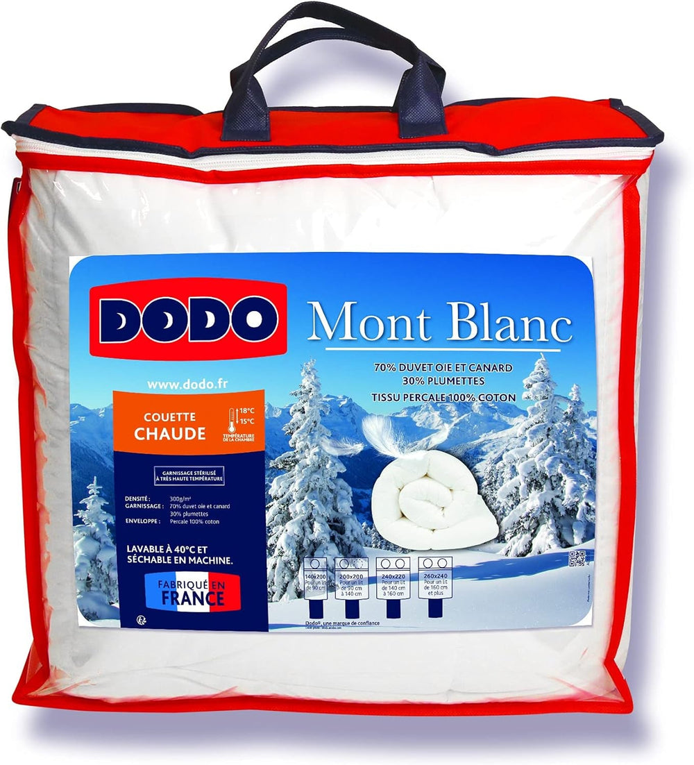 DODO copripiumino cotone bianco 140/200 Trapunte e trapunte Naty Shop