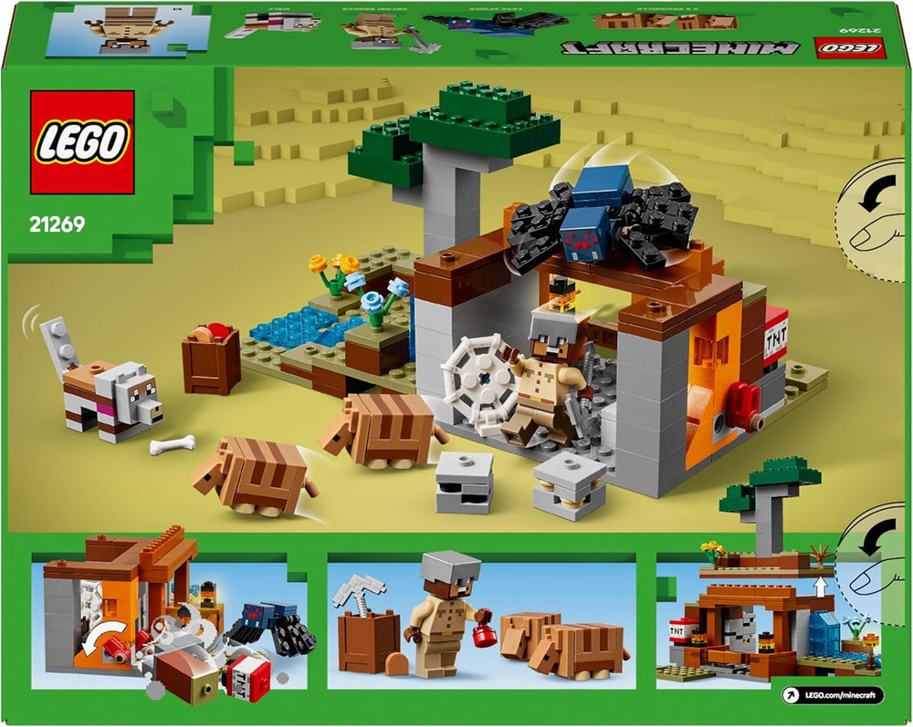 LEGO Minecraft Dungeon Mine Expedition Videogioco Set di minifigure Personaggio giocattolo da costruzione Regalo per ragazzi e ragazze 8 anni 21269 Set da costruzione Besuche den LEGO-Store