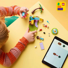 LEGO Friends Guinea Pig Playground Set da costruzione e gioco di finzione con 2 minifigure e 2 animali Giocattolo per ragazze 5+ Set di animali 42640 Set da costruzione Besuche den LEGO-Store