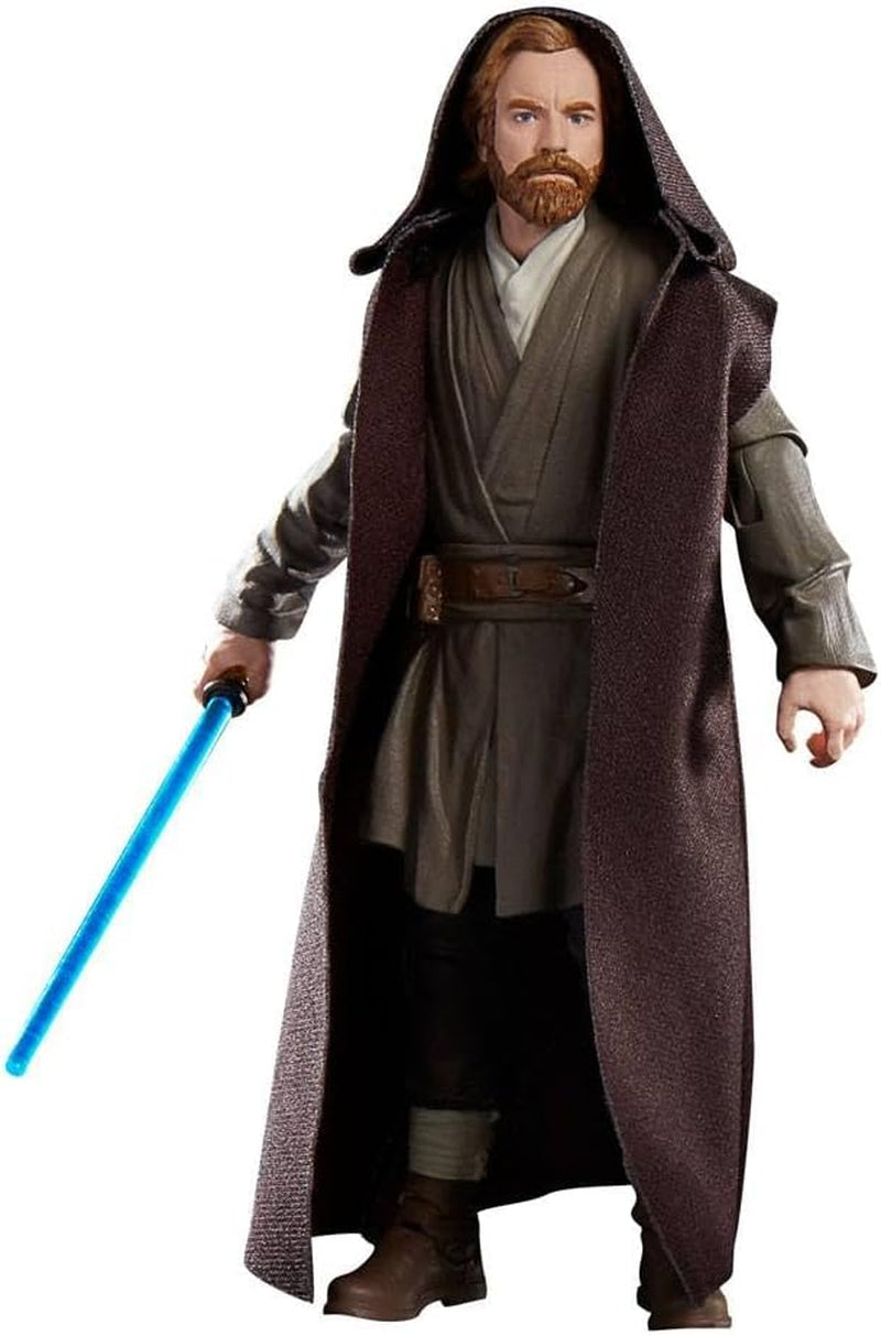 Star Wars Hasbro Star WarBlack Series Obi-Wan Kenobi (Jabiim), Action Figure Grande 15 Cm Obi-Wan Kenobi, Multi, F7098 Action figures Naty Shop
