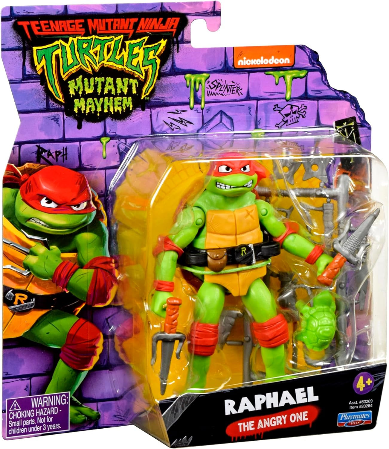 TEENAGE MUTANT NINJA Tartarughe - Raffaello Base figure Action figures Naty Shop