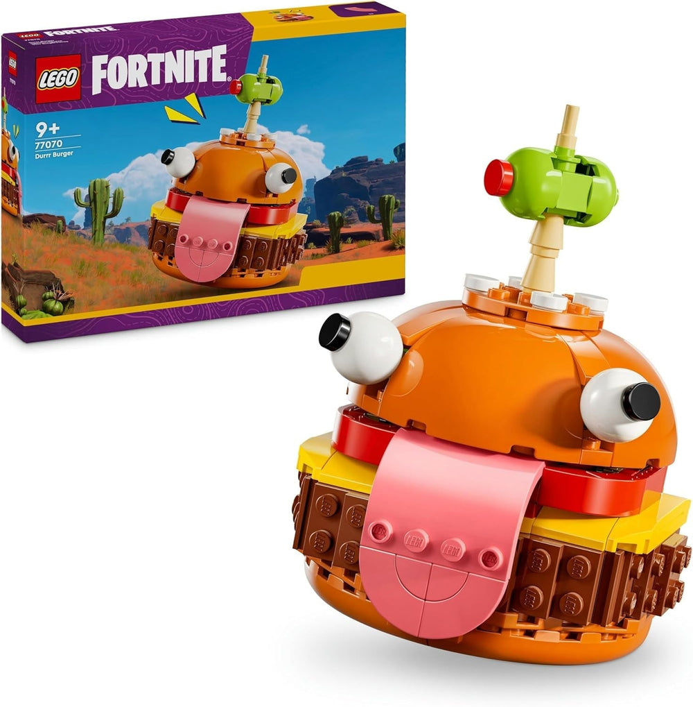 LEGO Fortnite Durrr Burger, set di costruzione del videogioco per giocatori 9+, modello da esposizione, figura da collezione, regalo per bambini, adolescenti e adulti, articolo da collezione 77070 Set di costruzione Besuche den LEGO-Store Titolo predefinito