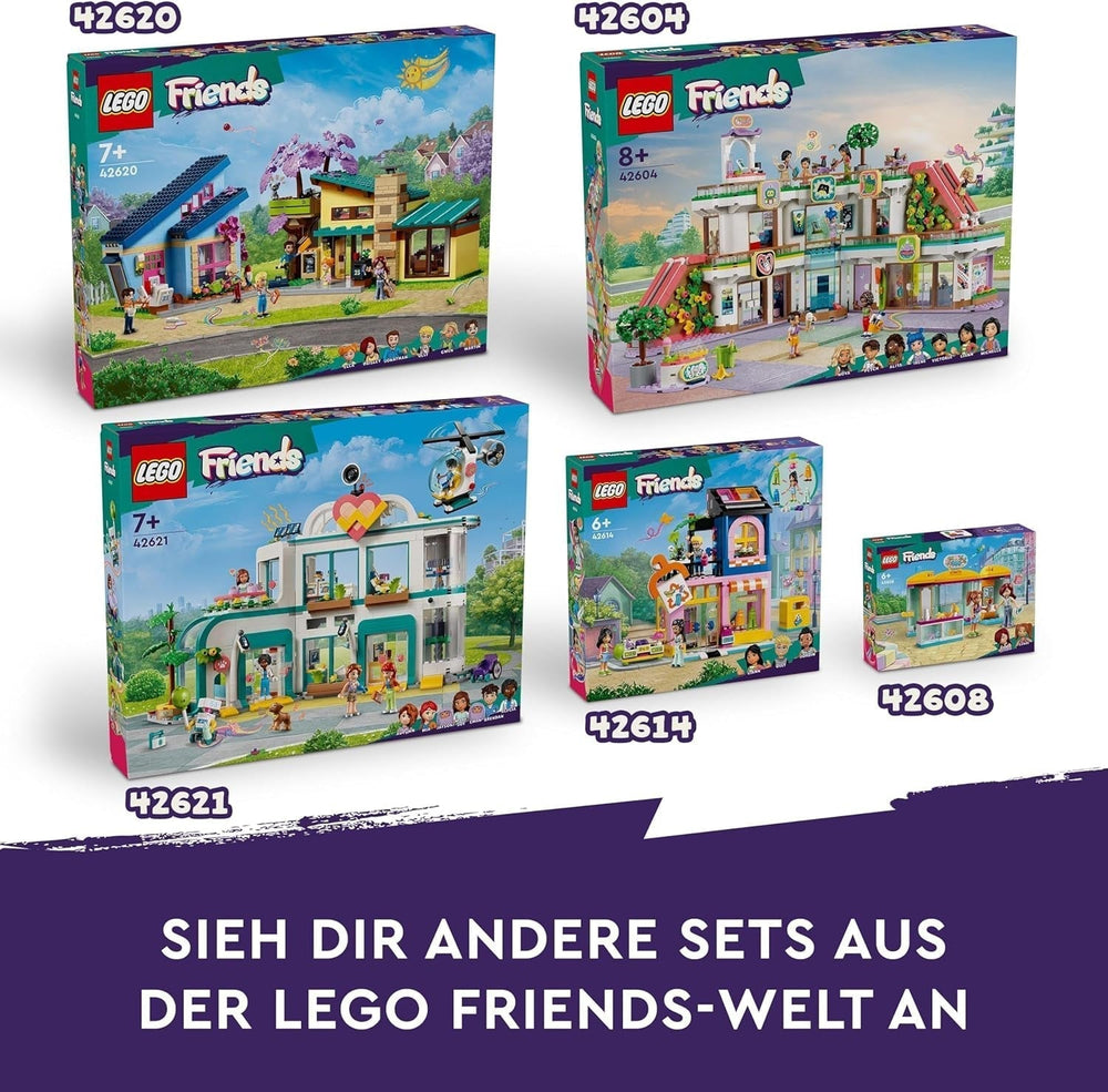 LEGO Friends Casa familiare Olly e Paisley, casa delle bambole con personaggi e accessori, set casa a due piani e casa sull'albero, regalo creativo per ragazze e ragazzi 7+ 42620 Set da costruzione Besuche den LEGO-Store