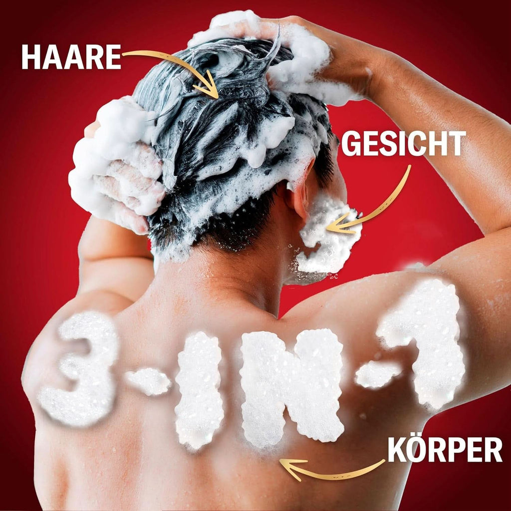 Old Spice Original 3-In-1 Gel de duș și șampon pentru bărbați, 250 ml Duș și baie Naty Shop