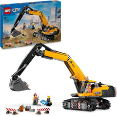 LEGO City Escavatore cingolato Escavatore giocattolo per 8 anni Modello di escavatore Giocattolo da costruzione Camion costruibile con accessori e 3 minifigure 60420 Set di costruzione Besuche den LEGO-Store Titolo predefinito