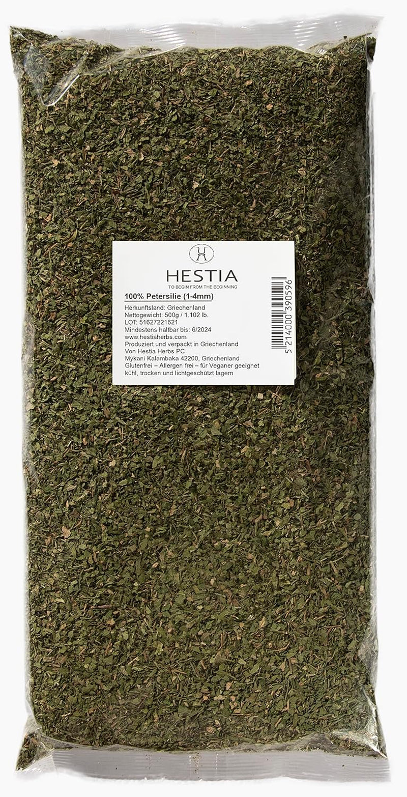 Hestia Herbs Griechischer getrechtenter Origano 500 g, senza allergeni – vegano – senza GVO