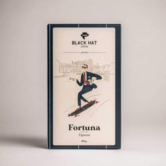 BLACK HAT ESPRESSO Fortuna - Cafea de specialitate 100% Arabica din Guatemala – Ciocolată și Fructe Roșii – 250g Boabe întregi pentru espressoare
