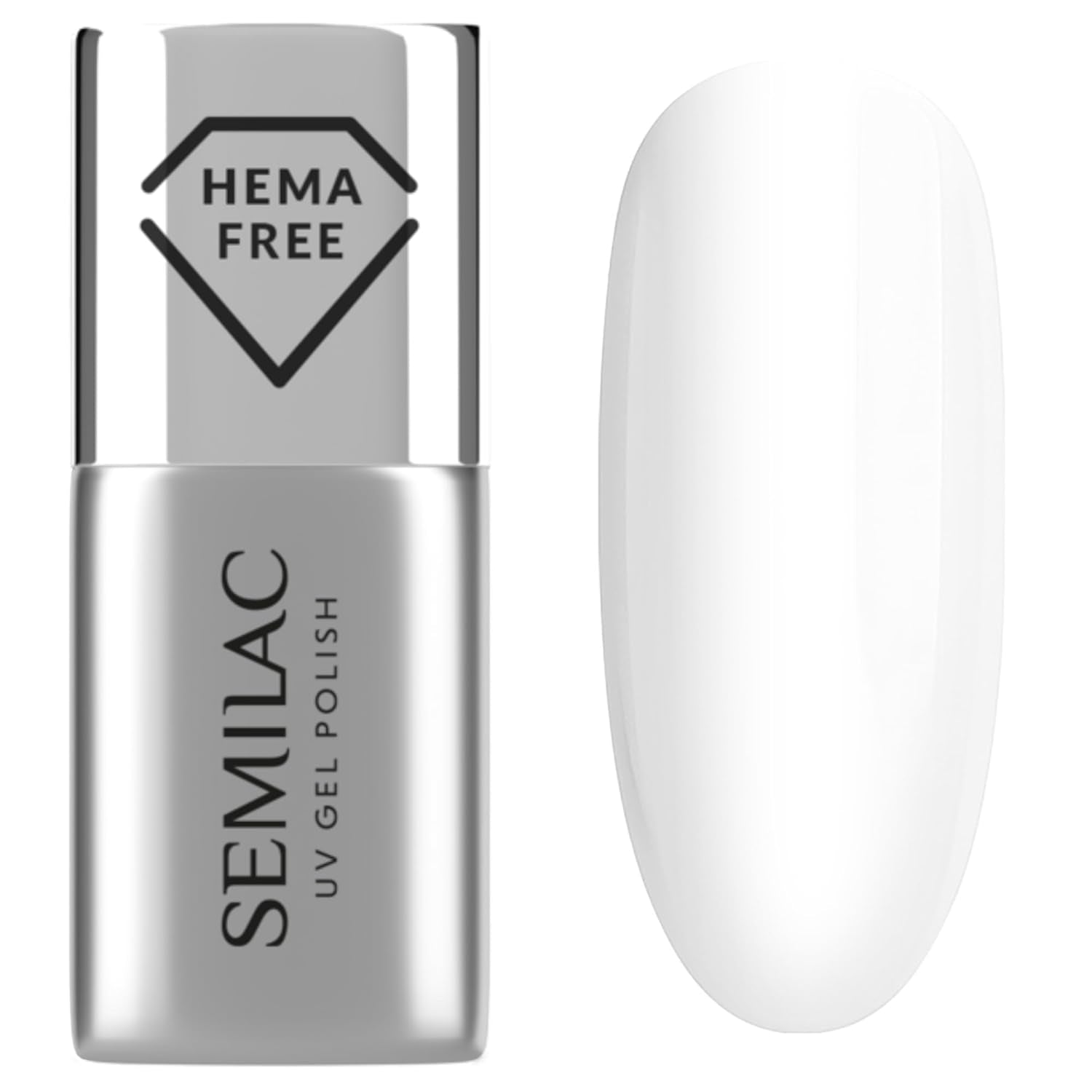 Base smalto UV Semilac Pure & Clean 7ml – Base ibrida autolivellante per unghie sensibili