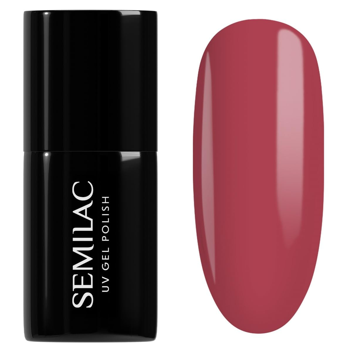 Smalto UV Semilac Hybrid 400 Rusty Red 7ml, collezione Tastes of Fall